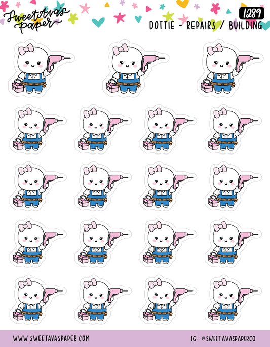 Fix It Planner Stickers - Dottie [1289]