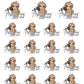 Filming Planner Haul Planner Stickers - Mocha The Sloth [1293]