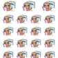 Simulator Computer Game Planner Stickers - Mocha The Sloth [1294]