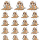 Put Together Furniture Planner Stickers - Mocha The Sloth [1295]