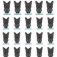 Scale Planner Stickers - Weigh In Planner Stickers - Weight Loss Planner Stickers - Weight Gain Planner Stickers -  Monty The Bat - [1299]