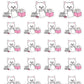 Packing Orders Planner Stickers - Coconut [1303]