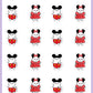 Mouse Couple Stickers - Snowball The Cat - [132]