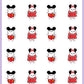 Mouse Couple Stickers - Snowball The Cat - [132]