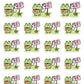 Happy Mail Planner Stickers - Mailbox Planner Stickers - Character Planner Stickers - Nini Frog - [1428]