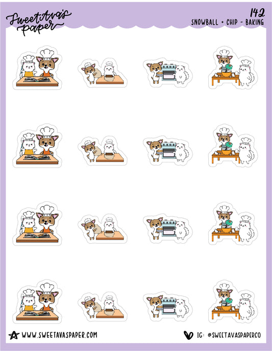 This Is The Way Planner Stickers - Snowball The Cat - [916] – Sweet Ava's  Paper