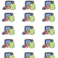 Binge Watch Planner Stickers - Nini Frog [1439]