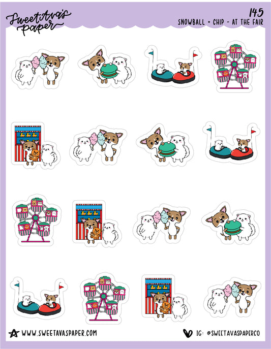 This Is The Way Planner Stickers - Snowball The Cat - [916] – Sweet Ava's  Paper