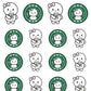 Coffee Shop Planner Stickers - Dottie [1466]