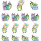 Birthday Planner Stickers - Nini Frog [1475]