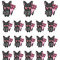 Romantic Flowers Planner Stickers - Monty The Bat - [1487]