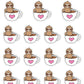 Sitting In Mug Planner Stickers - Mocha The Sloth [1527]