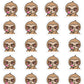 Blowing Kisses Planner Stickers - Mocha The Sloth [1528]