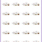 ICON SIZE - Collect Eggs Stickers - Snowball The Cat - [158]