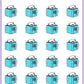 Read More Stickers - Snowball The Cat - [166]