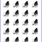 Piano Stickers - Snowball The Cat - [186]
