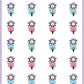 ICON SIZE - Scooter Stickers - Snowball The Cat - [231]