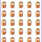 Hot Dog Stickers - Snowball The Cat - [246]