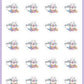 Bath Bomb Stickers - Snowball The Cat - [252]