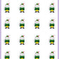 Elf Stickers - Snowball The Cat - [280]