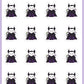 Magical Evil Fairy Stickers - Snowball The Cat - [289]