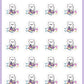Craft Time Planner Stickers - Snowball The Cat - [303]