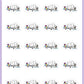 ICON SIZE - Planner Love Planner Stickers - Snowball The Cat - [309]