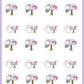 Mailbox Planner Stickers - Snowball The Cat - [317]