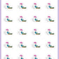 ICON SIZE - Water The Plants Planner Stickers - Snowball The Cat - [328]