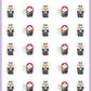 ICON SIZE - Nightmare Planner Stickers - Snowball The Cat - [360]