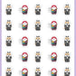 ICON SIZE - Nightmare Planner Stickers - Snowball The Cat - [360]