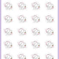 ICON SIZE - Laptop Movies Planner Stickers - Snowball The Cat - [364]