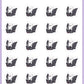 Bat Ride Planner Stickers - Snowball The Cat [370]