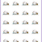 ICON SIZE - Summer Planning Planner Stickers - Dottie The Sugar Bug [380]