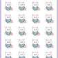 Doctor or Vet Planner Stickers - Coconut the Puppy [388]