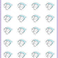 ICON SIZE - Nap Time Planner Stickers - Coconut the Puppy [391]