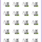 ICON SIZE - Mow the Lawn Planner Stickers - Boo and Lunar [397]
