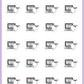 ICON SIZE - Virtual Chat Planner Stickers - Coconut the Puppy and Boo and Lunar [398]