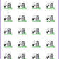 ICON SIZE - Moon Bathing Planner Stickers - Boo and Lunar [403]