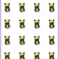 ICON SIZE - Lemonade Planner Stickers - Monty The Bat - [416]