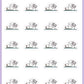 Home School Planner Stickers - Snowball The Cat - [435]