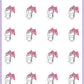 Kitty Umbrella Planner Stickers - Dottie The Sugar Bug - [467]