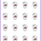 Camera Planner Stickers - Dottie The Sugar Bug - [476]