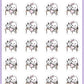 Sewing Machine Planner Stickers - Dottie The Sugar Bug - [477]