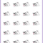 Low Battery Planner Stickers - Boo and Lunar [478]