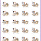 Package Delivery Planner Stickers - Pumpkin The Cat - [519]