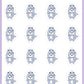 Shark Suit Planner Stickers - Snowball The Cat - [525]