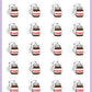 Chocolate Hazelnut Spread Planner Stickers - Snowball The Cat - [527]