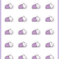 Nap Time Planner Stickers - Coconut the Puppy [544]