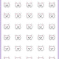 Peeking Planner Stickers - Coconut the Puppy [552]